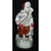 USSR 1950s Skier boy Polonia ZHK porcelain figurine