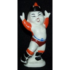 USSR 1950s Kirghiz Boy Rare porcelain figurine