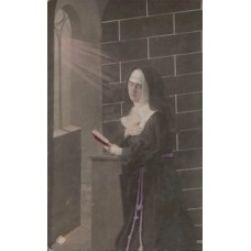 Nun Russian Antique Postcard Nun Russian Antique Postcard